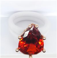 Anello Moviestone Donna in Argento Quarzo OVERGOCCIA02-14 - OVERGOCCIA02-15